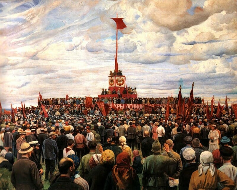 Day of Constitution by Isaak Brodsky (1930)