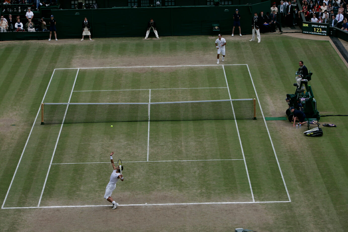 Federer vs Nadal a Wimbledon 2008 | L'erba usurpata