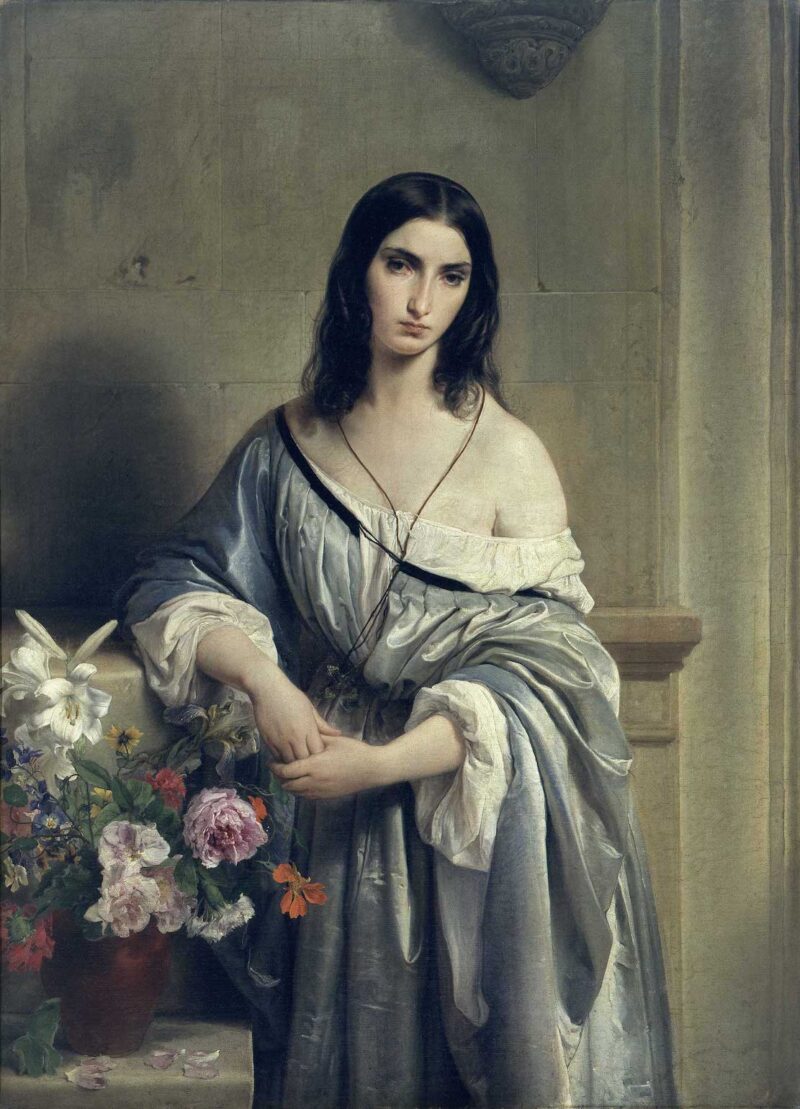 Francisco Hayez, Malinconia, ©Pinacoteca di Brera, Milano