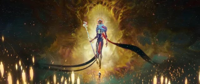 Viktor, in his magnificence, after becoming a Higher Being