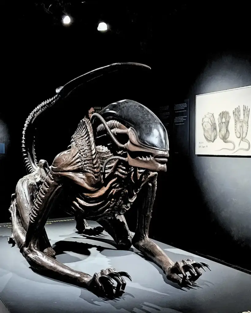 Rappresentazione di uno xenomorfo di Alien