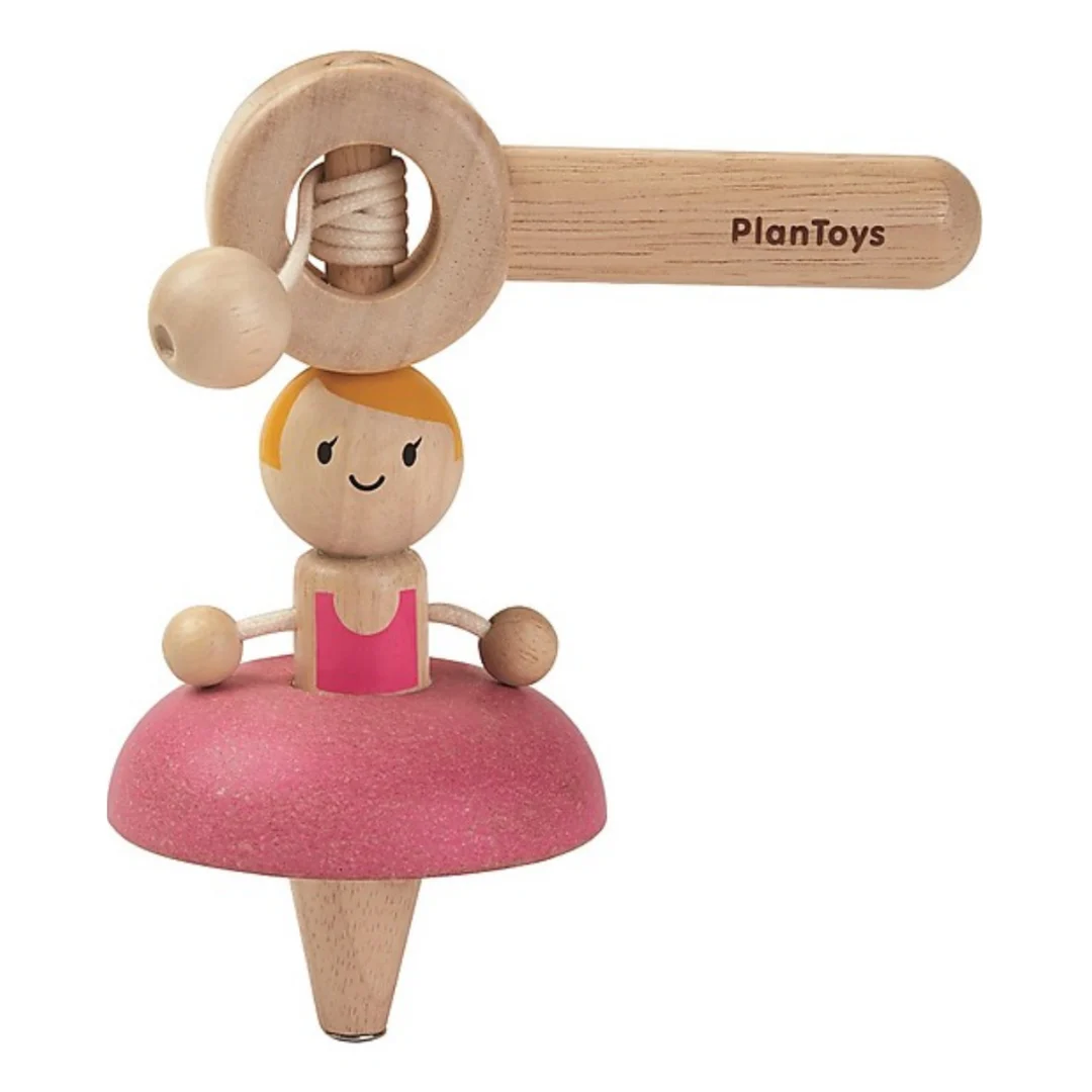 Giocattoli in legno per bambini e adulti: una ballerina di PlanToys