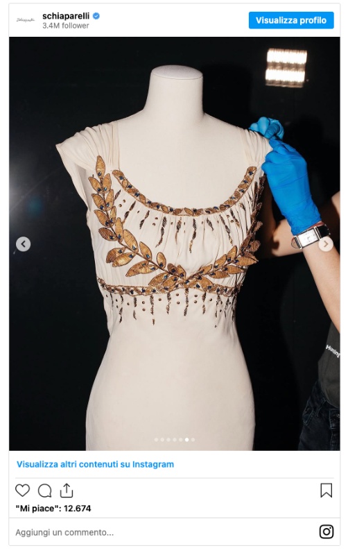 Mostra Schiaparelli al Victoria e Albert Museum